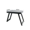 10 ADET KÜÇÜK= 47X33CM KAMP - PİKNİK MASASI SİYAH PLASTİK KATLANABİLİR AYAKLI=38CM