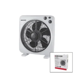 10 İNÇ  KUTU FAN  VANTİLATÖR  3 KADEME HIZ   6 PLASTİK KANAT 38W  60DK.ZAMAN AYARLI MTR-F610