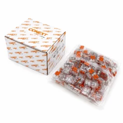 100 ADET NO 2 0.2X4.0 KABLO GEÇMELİ MANDALLI BUAT KLEMENS