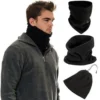 Çok Fonksiyonlu Unisex Terletmez Kumaş İpli Polar Bere Boyunluk