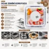10PCS 20.5CM OCAK ZEMİNİ KORUYUCU ALÜMİNYUM FOLYO
