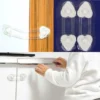 2'li Mini Çok Amaçlı Kilit- Çocuk Güvenlik Gereçkerli Çekmece,Dolap,Kapak Kilidi