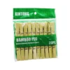 20PCS AHŞAP BAMBU MANDAL