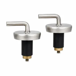 2PCS ÜSTTEN SIKMALI METAL KLOZET KAPAK MENTEŞESİ VİDASI