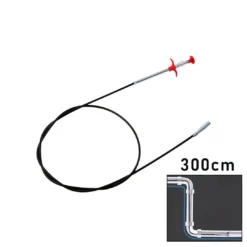 300CM YAYLI - KISKAÇ LAVABO - GİDER VB.TEMİZLEME - ÇOK AMAÇLI ÇUBUK