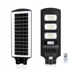 300W - 6500K SOLAR - GÜNEŞ ENERJİLİ SOKAK LAMBASI - ARMATÜR SENSÖRLÜ BAHÇE-BALKON-SOKAK ARS-348966