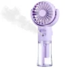 4 Kademeli Spreyli Şarjlı El Fanı – Boyuna Asılabilir USB Şarjlı Taşınabilir Mini Fan F4