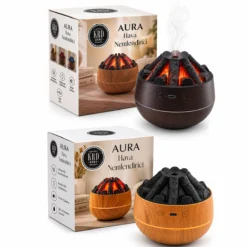AURA ŞÖMİNE HAVA NEMLENDİRİCİ BUHAR MAKİNE - KOKU GİDERİCİ 8778