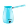AWOX CAFFEEN  MAVİ  ELEKTRİKLİ CEZVE  TÜRK KAHVESİ  MAKİNESİ  PLASTİK   ÇİFT AĞIZ   0.4LT - 5 FİNCAN   1000W