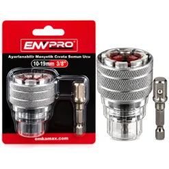 AYARLANABİLİR MANYETİK CIVATA SOMUN UCU 10-19MM 3/8 INC - 3/4 INC - 1/2 INC