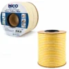 BEYAZ 2X50 = 100MT BOBİN FİTİL KAPI - PENCERE BANT D PROFİL 9X6MM BANDI