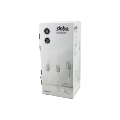 BEYAZ DİKEY ELEKTRİKLİ SÜPÜRGE ERGONOMİK KATLANABİLİR BORU 500W 90° DÖNEBİLEN BAŞLIK PRATİK HAZNE SVC-8629
