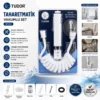 BEYAZ TAHARATMATİK SETİ TAHARATMETİK EL DUŞU- HORTUM - MAFSAL VAKUMLU SET