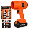 FÖN MODEL ŞARJLI HAVA ÜFLEYİCİ FAN KÖRÜK 21V - 220-240V TOZ-KAR-MANGAL ÜFLE - PET KURUT ÜFLEME KTX-3463