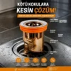 Gider Kokusu ve Böcek Önleyici Gider Kapağı, Duş ve Lavabo İçin Geri Akış Önleyici Plastik Yer Süzgeci Kapağı