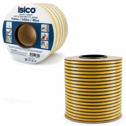 K.RENGİ 2X50 = 100MT BOBİN FİTİL KAPI - PENCERE BANT D PROFİL 9X6MM BANDI