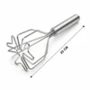 KALP ŞEKİL ÇAP: 9CM KROM SAPLI=12CM METAL PATATES EZİCİ TOPLAM UZUNLUK: 26CM