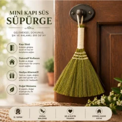 KAPI SÜS - SÜPÜRGE HASIR SAPLI