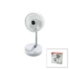 MASA ÜSTÜ VANTİLATÖR USB ŞARJLI KATLANIR FAN=16.4CM - UZAYAN AYAK=12.5-19CM 180 DERECE DÖNEBİLEN TELEFONLUKLU BWFN-11