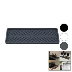 ORGANİZER - SİLİKON MUTFAK LAVABO DÜZENLEYİCİ RENKLİ MAT 22.5 X 9CM BRKT-178617