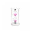 ORTA CAM KUM SAATİ CAM STANDLI= ÇAP: 6.8CM-YÜKSEKLİK: 12CM
