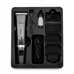 SAÇ SAKAL KESME TRAŞ MAKİNESİ ŞARJLI DİJİTAL GÖSTERGELİ 180° DÖNER BAŞLIK 3-6-9-12MM TARAK MR-6007
