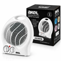 SICAK - SOĞUK ELEKTRİKLİ FANLI ISITICI 2 KADEME HIZ AYAR HIZLI ISITMA - SESSİZ FAN 2000W AS-300B