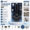 SİYAH TAHARATMATİK SETİ TAHARATMETİK EL DUŞU- HORTUM - MAFSAL VAKUMLU SET