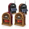 SOLAR - İBRELİ ŞÖMİNELİ RADYO - RETRO AM - FM - SW USB - TYPE-C SARJLI BT - TF - USB SPEAKER YG-6041BTS