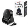 SOUNDPAD 5IN1 - 5W - 2000mAh TEMAS İLE SES YÜKSELTME - TELEFON STAND - USB-C ŞARJ SİYAH İNDİKSİYON SES YÜKSELTİCİ BLUETOOTH HOPARLÖR SPEAKER EKD-S10