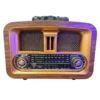 Taşınabilir Klasik AM/FM/SW  Retro Ev Radyo USB ile Şarj Olabilen Retro Radyo